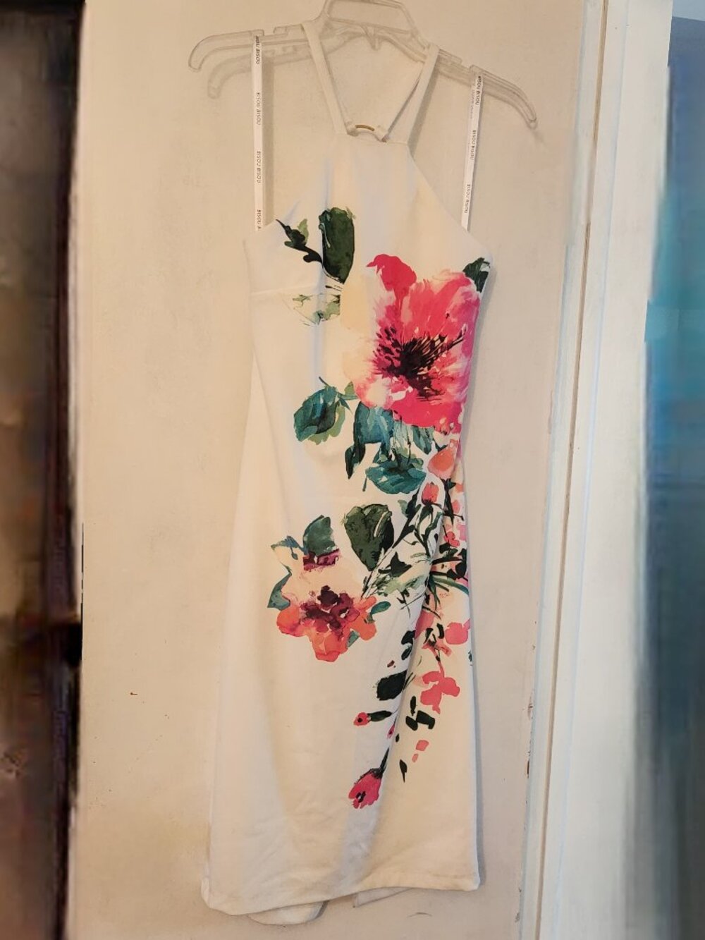Floral fitted sundress